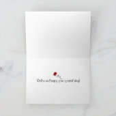 Carte Anniversaire de bébé éclaboussant (Intérieur)