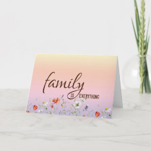 Carte Anniversaire de belle-soeur avec frontière florale