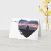 Carte Anniversaire de bord de la mer pour le mari (Fleur jaune)