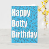 Carte Anniversaire de Botty (Fleur jaune)