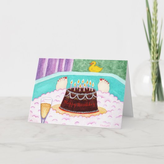 Carte Anniversaire de Bubly (Devant)