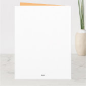 Carte Anniversaire de Canning (Dos)