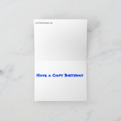 Carte Anniversaire de Capy de Caplin Rous (Intérieur)