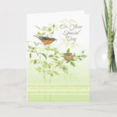 Carte Anniversaire de chanson de Robin (Devant)