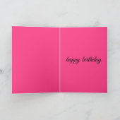 Carte Anniversaire de chat drôle (Intérieur)