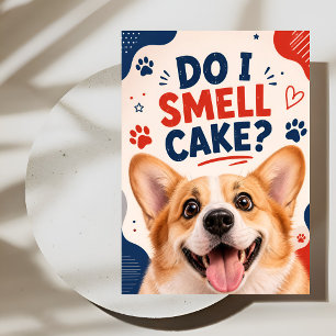 Carte Anniversaire de chien drôle