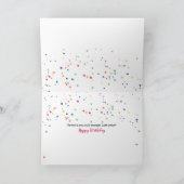 Carte Anniversaire de chien sans cheveux de Chine (Intérieur)