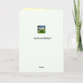 Carte Anniversaire de Chipmunk (Dos)