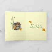 Carte Anniversaire de Chipmunk (Intérieur)