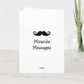 Carte Anniversaire de Chordial (Dos)