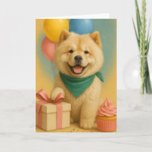 Anniversaire de Chow Chow