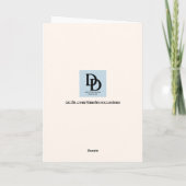 Carte Anniversaire de cochon drôle (Dos)