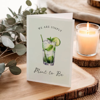 Carte Anniversaire de Cocktail Cute