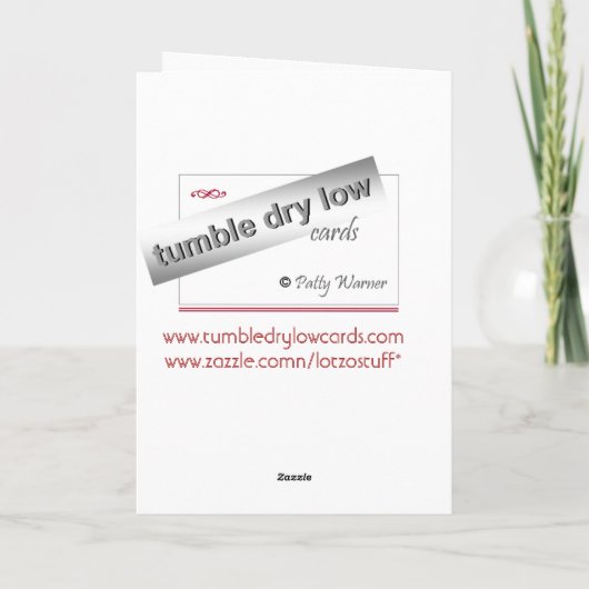 Carte Anniversaire de corgi (Dos)