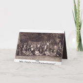 Carte Anniversaire de Cowboy (Dos)