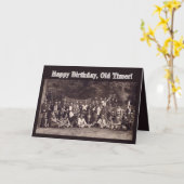 Carte Anniversaire de Cowboy (Fleur jaune)