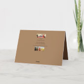 Carte Anniversaire de Cowboy (Dos)