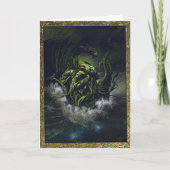 Carte Anniversaire de Cthulhu (Devant)