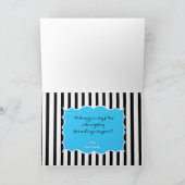 Carte Anniversaire de Dachshund (Intérieur)