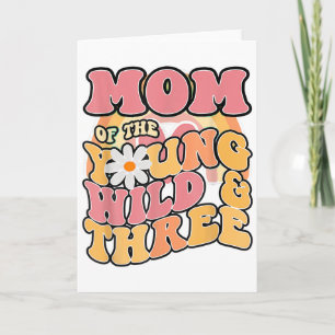 Carte Anniversaire de Daisy Maman Jeune Sauvage 3 Boho 3