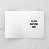 Carte Anniversaire de Deja Vu (Intérieur)