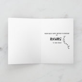 Carte Anniversaire de dinosaure (Intérieur)