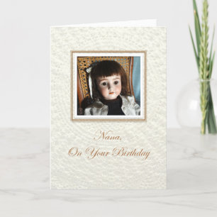 Carte Anniversaire de Doll Frances Nana