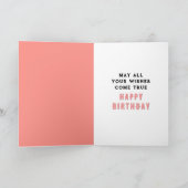 Carte Anniversaire de dragon drôle (Intérieur)