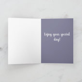 Carte Anniversaire de Dudley Labrador (Intérieur)