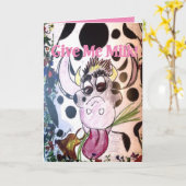 Carte Anniversaire de enfant au lait (Fleur jaune)