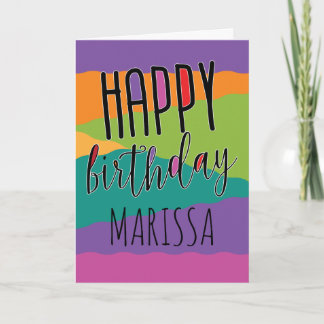 Carte Anniversaire de enfant avec nom