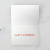 Carte Anniversaire de enfant colorée (Intérieur)