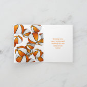 Carte anniversaire de enfant de basket blanc orange (Intérieur)