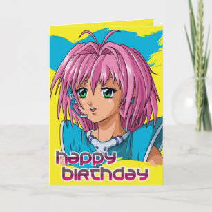 Cartes De Vœux Manga Zazzle Be
