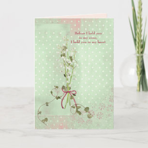 Carte Anniversaire de Fille lily de la vallée