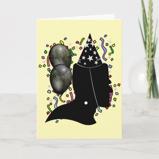 Carte Anniversaire de Frankenstein (Devant)