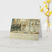 Carte Anniversaire de Frederick William IV et sien (Fleur jaune)