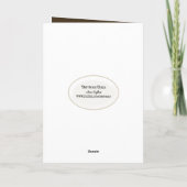 Carte Anniversaire de Frère Humour (Dos)