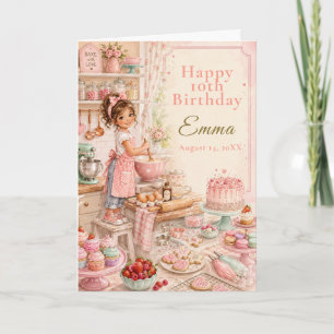 Carte Anniversaire de gâteaux pour enfants