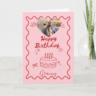 Carte Anniversaire de grand-mère géant