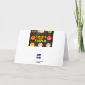 Carte Anniversaire de Hap Pee (Dos)