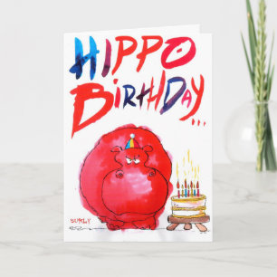 CARTE ANNIVERSAIRE DE HIPPO