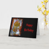 Carte Anniversaire de Humboldt Lily (Fleur jaune)