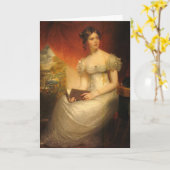 Carte Anniversaire de Jane Austen (Fleur jaune)