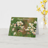 Carte Anniversaire de Joy Daisy (Fleur jaune)