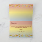 Carte Anniversaire de la baie de Banderas 1738 (Intérieur)