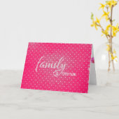 Carte anniversaire de la belle-fille polka dot (Fleur jaune)