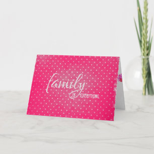 Carte anniversaire de la belle-fille polka dot