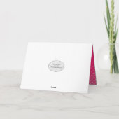 Carte anniversaire de la belle-mère à pois (Dos)