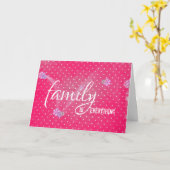 Carte anniversaire de la belle-mère à pois (Fleur jaune)